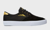 RILEY 3  BLACK/GOLD SUEDE